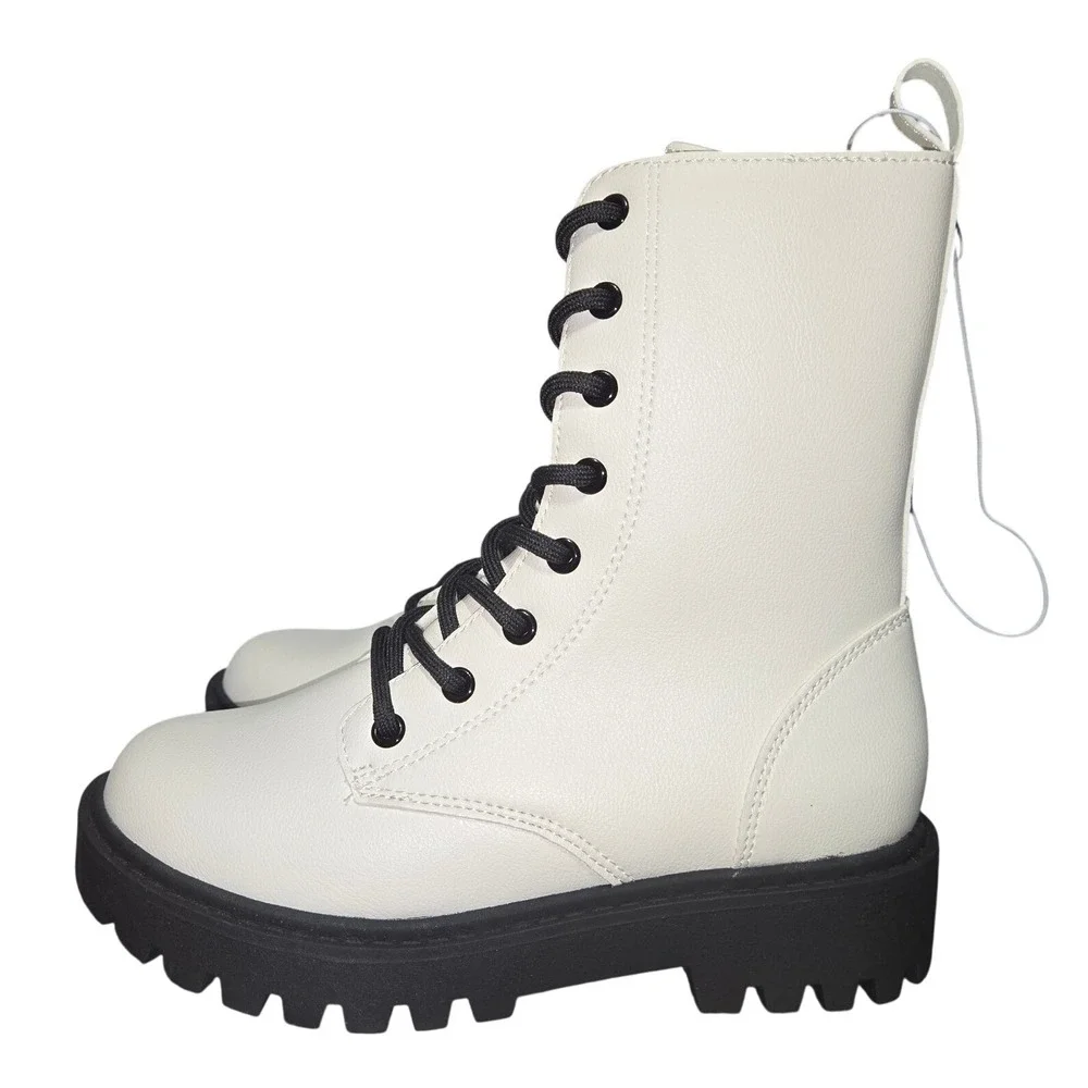 Kids' Khari Lace-up Combat Boots‎ - Art Class 1